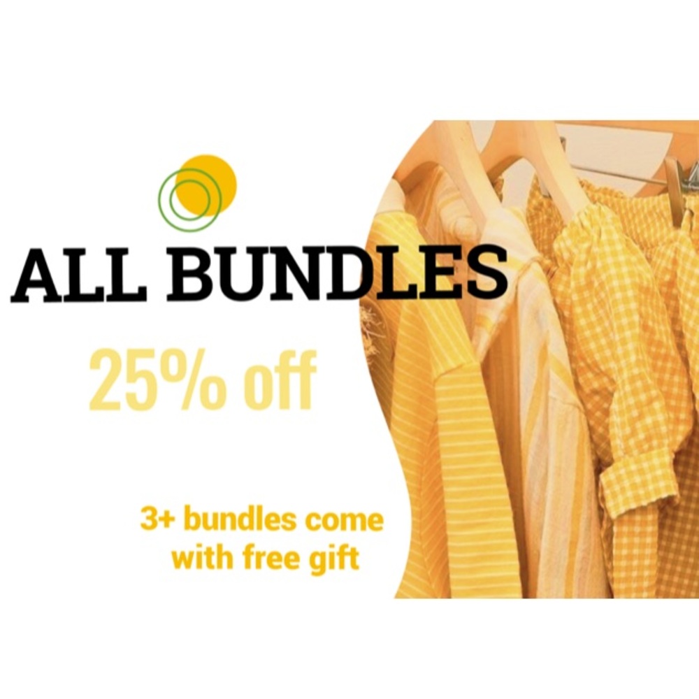 25% off all bundles AND FREE GIFTS*